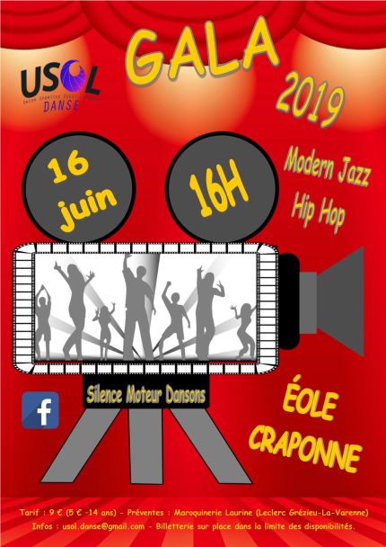 Gala USOL DANSE 2019 Modern Jazz Hip Hop