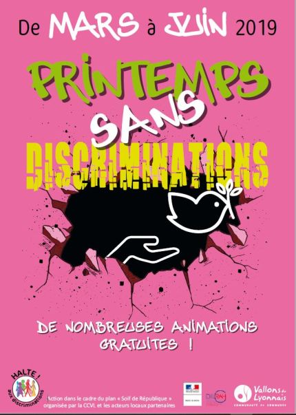 Programme Printemps sans discriminations 2019