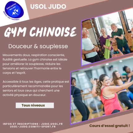 Informations Gym Chinoise