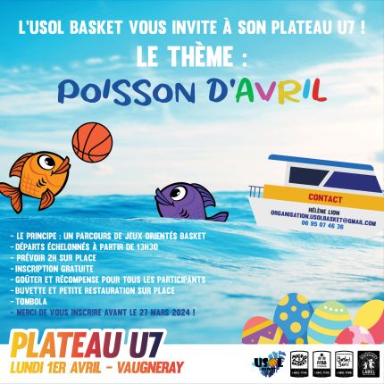 Plateau U7 1er avril 2024