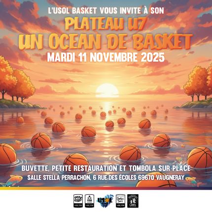 Plateau U7 Un océan de Basket