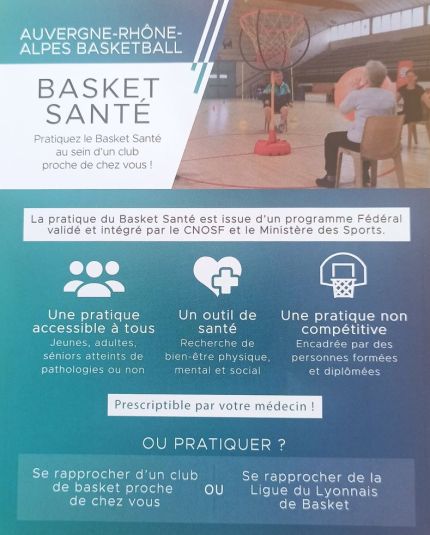 Venez tester le basket santé !