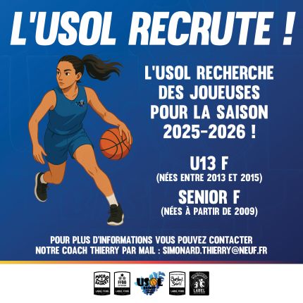 L'USOL recrute des joueuses !