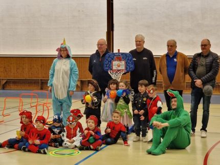 Dotation en matériel par le Comité du Rhône et Métropole de lyon de basket ball