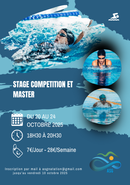 Stage compétition et master