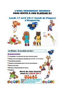 Plateau U7 du 17 avril !