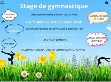 Stage de Printemps