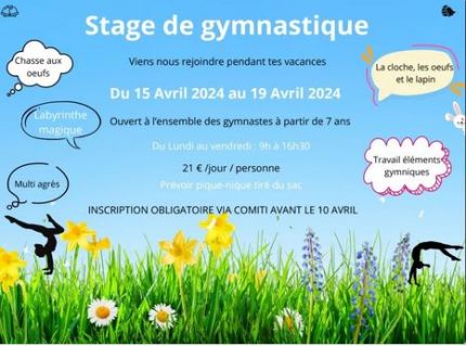 Stage de Printemps