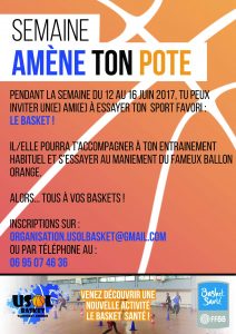 Semaine spéciale "amène ton pote" !