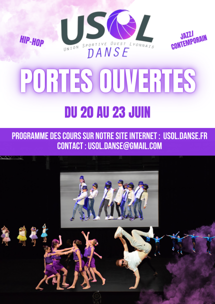 Portes ouvertes  : 20 au 23 juin 2023