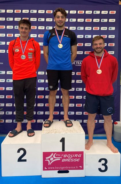 Alexis Jandard 3ème au Championnat de France de Plongeon Eté