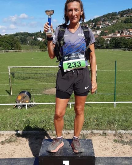 Participation de l'usol Trail des têtes plates et premier podium ! 12 septembre 2021