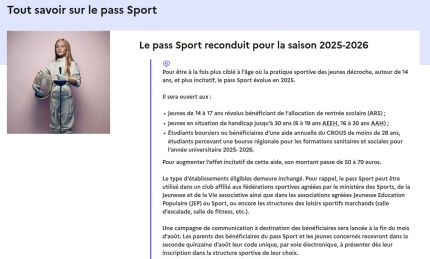 PASS SPORT 2025 2026