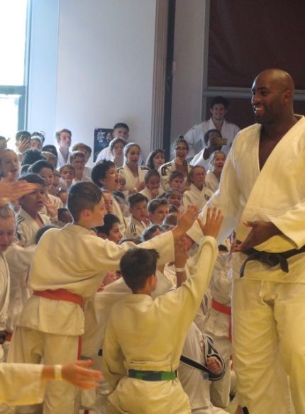 Rencontre avec Teddy RINER et Cyrille MARET