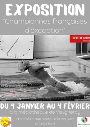 Exposition et soirée Mixité et Sport le 3 février prochain à la médiathèque de Vaugneray