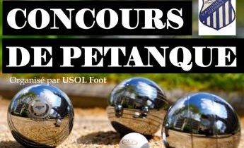 Tournoi de pétanque 11 septembre 2021