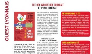 Article Devant chez vous sur notre évenement 50 ans