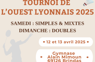 Tournoi de l'Ouest lyonnais 2025