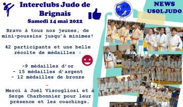 Retour de l'Interclub Judo du 14 mai 2022