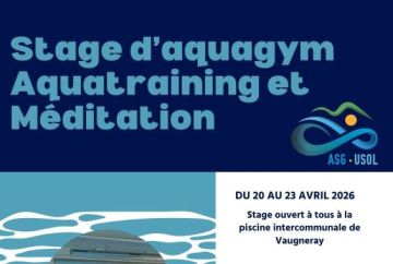 Stage Aquatraining/Aquagym et Méditation