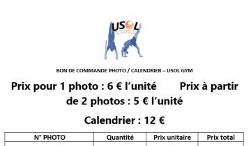 Bon de commande calendrier