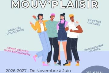 Nouveau Séances MOUV'PLAISIR