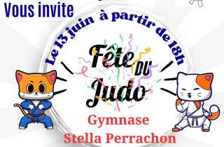 Fête du Judo 13 juin 2025 à 18h Gymnase Perrachon