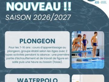 NOUVEAUTÉ SAISON 2026-2027 !