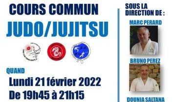 Cours commun JUDO/JUJITSU Usol et Judo Club Pierre Bénite