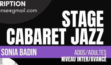 Stage Cabaret Jazz le 7/10/2023 