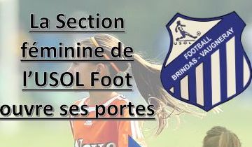 Ouverture de la section Féminine à l'USOL Foot