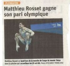 Matthieu Rosset article du Progrès du 4 mai 2021