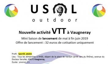 Nouvelle activité VTT à Vaugneray