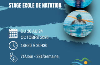 Stage Ecole de Natation Octobre 2025