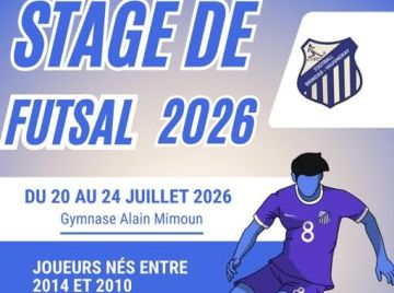 Stage de Futsal ouvert à tous !