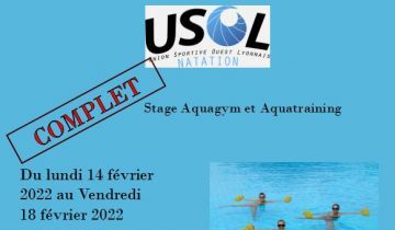 Stage Aquagym Aquatraining fevrier 2022 - COMPLET