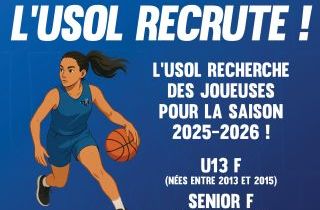 L'USOL recrute des joueuses !