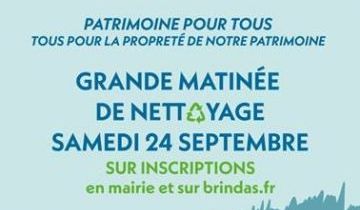 Matinée nettoyage sur Brindas le 24 septembre 2022