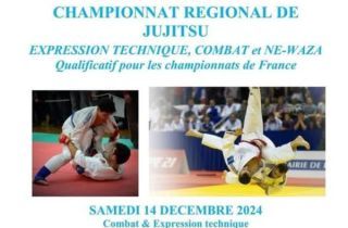 Retour sur le Championnat régional de JUJITSU (Andrezieu boutheon) le 15 decembre dernier