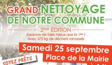 Journée Grand Nettoyage Commune de Vaugneray