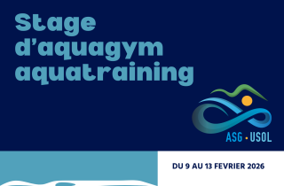 Stage Aquatraining/ Aquagym Février 2026