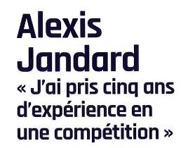 Alexis Jandard /Article natation Magazine fev 2023