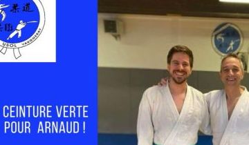 Nouvelle ceinture pour la section Jujitsu !