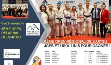 8ème Open Régional de Jujitsu le 6 et 7 novembre 2021