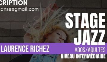 Stage jazz ados adultes : 22 avril 2023