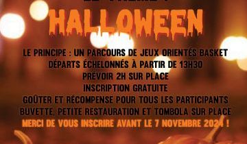 Plateau U7 Thème Halloween